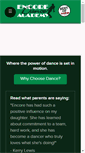 Mobile Screenshot of encoredanceacademy.net