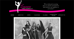 Desktop Screenshot of encoredanceacademy.info